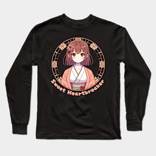 Japanese Anime retro anime Long Sleeve T-Shirt